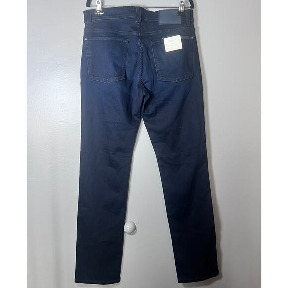 Fidelity Denim Jimmy Jeans Men’s 35 Dark Blue Slim Straight NWT $218 - Picture 5 of 12